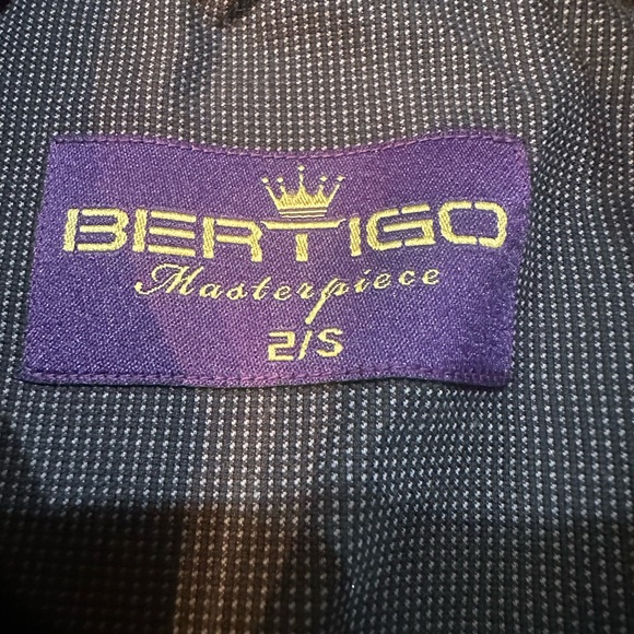 Men’s Bertigo button long sleeve shirt size Small￼ - Picture 2 of 10